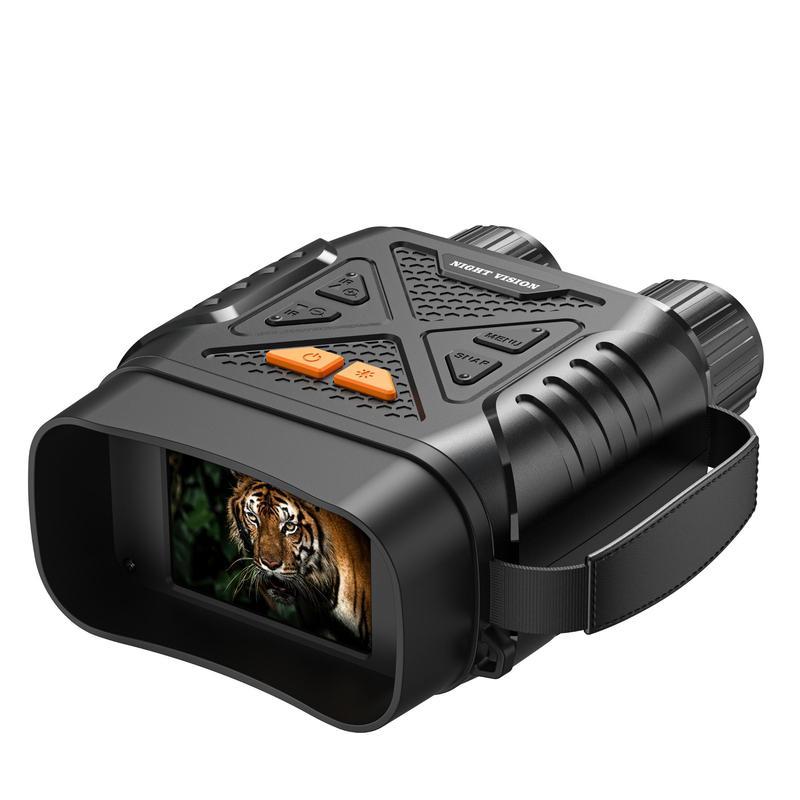 Portable Night Vision Binoculars with HD 10X Zoom & Infrared - Rechargeable, 2.8" Color Screen for Hunting, Wildlife Observation & Outdoor Adventures